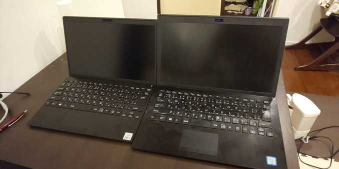 12.5インチノートパソコンの大きさ