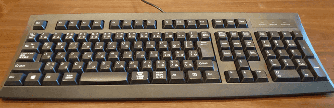 メンブレンキーボード方式