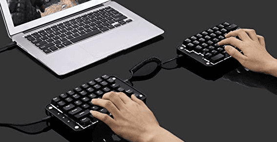 左右分離型キーボード